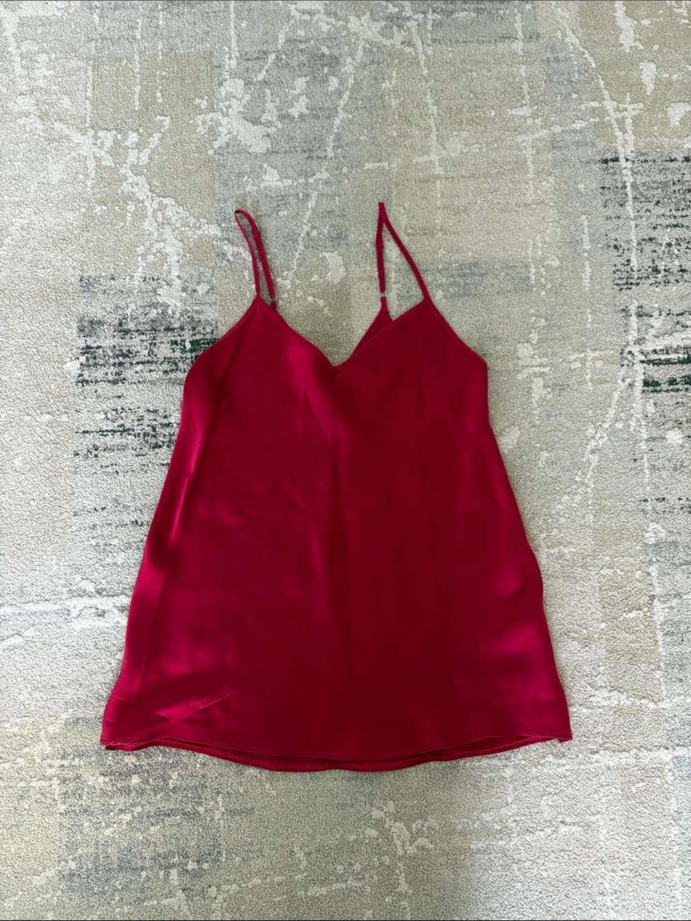 intimissimi Satin Camisole in Deep Red